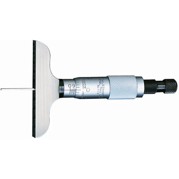 Lock Nut Micrometer Type 03 Range +/0.0001 Accuracy 3 Rods Starrett