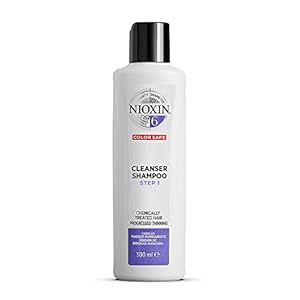 Nioxin-System-6-Cleanser-Shampoo-300-ml Nioxin 3-Part System, System 6, Chemically Treated Hair with Progressed Thinning Scalp & Hair Treatment