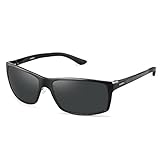 Polarized Sunglasses For Men: UV400 Protective Lenses For Driving, Outdoor Sports, Fishing, Cycling (Black1)