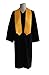 Grad Days Unisex Adult Plain Graduation Stole 60'' Long Gold
