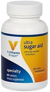 the Vitamin Shoppe Ultra Sugar Aid With Chromax Plus Biotin 60 Tablets by Vitamin Shoppe