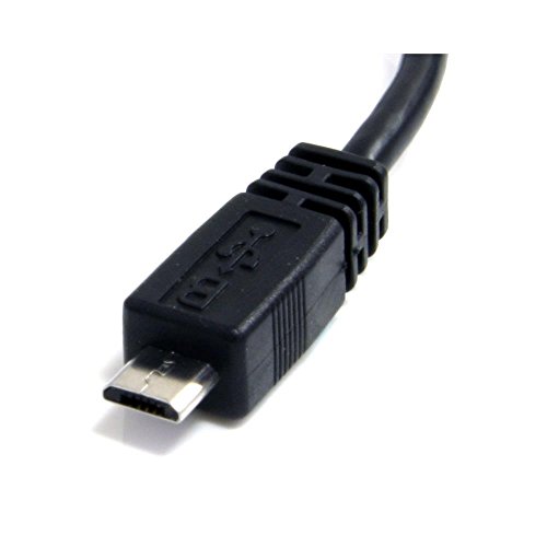 StarTech.com 6 Inch Micro USB Cable - A to Micro B (UUSBHAUB6 Inch)