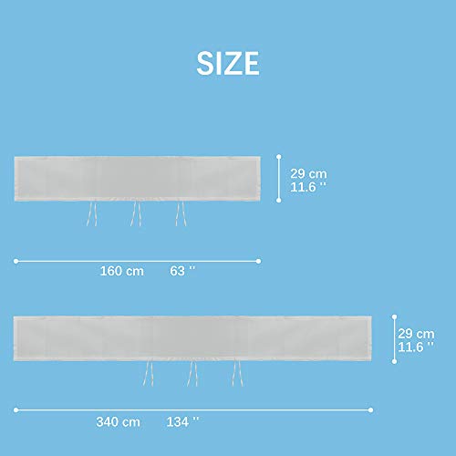 MBQMBSS Crib Bedding Bumper Set of 2 Baby Crib Bumper Mesh Adjustble Breathable Mesh Crib Liner Cotton Mesh Bumpers for Baby Crib 11.8'' x 134''&11.8'' x 63'' (Grey)
