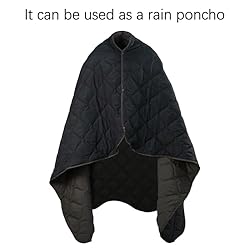 LOOGU Camo Blanket Waterproof Poncho Liner for
