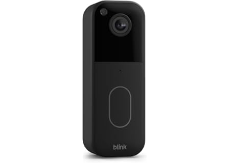 Blink Video Doorbell (newest model) – Head-to-toe HD view, two-year battery...