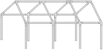 Canopy Angle Kit Fittings for DIY Tent Frame
