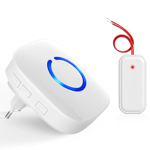 COTINSE Wireless Signal Repeater, Wireless Doorbell Extension, Wireless Gong Repeater Set, Doorbell Amplifier for existing Doorbells and Systems