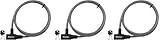 Master Lock 8154DPF Cable Lock, 6-Foot x 3/8-inch