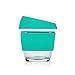 JOCO 8oz Glass Reusable Coffee Cup (Mint)