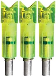 Gold Tip Crescent Bolt End (3-Pack), Green