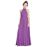 TAISHAN Chiffon Junior Bridesmaid Dress for Teens