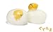 Sanrio Gudetama Gunya Squeeze Water Egg Squishy White