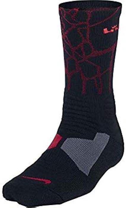 nike men elite versatility basketball crew socks
