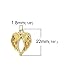 JGFinds Angel Wings Pendant Charm - 48 Pack Gold Toned for DIY Jewelry Making Supplies, Small 7/8 Inch Metal Wings for Bracelet, Necklace, Earrings or Arts and Crafts