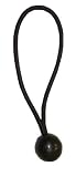 9" Black Premium Ball Bungies Bungees Package of 100