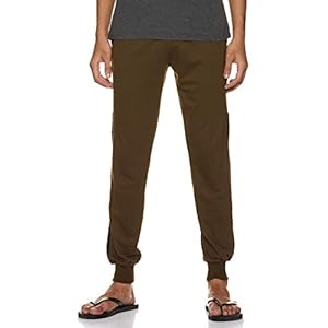 Amazon Brand – Symbol Men’s Regular Lounge Pants (TRK-11_Olive_Medium)
