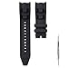 Adebena Watch Band fit Invicta Pro Diver Black Silicone Watch Band for Invicta Pro Diver Rubber Strap
