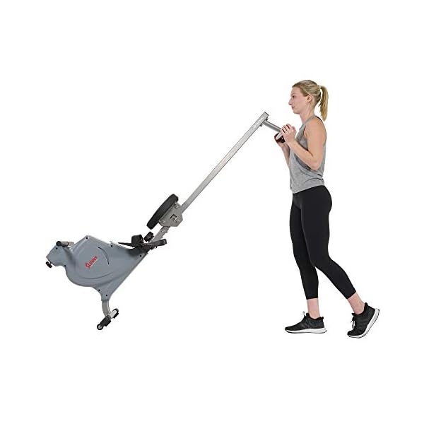 Sunny-Health-Fitness-Space-Efficient-Convenient-Magnetic-Rowing-Machine--SF-RW5987 Sunny Health & Fitness Space Efficient Multi-Function Magnetic Rowing Machine