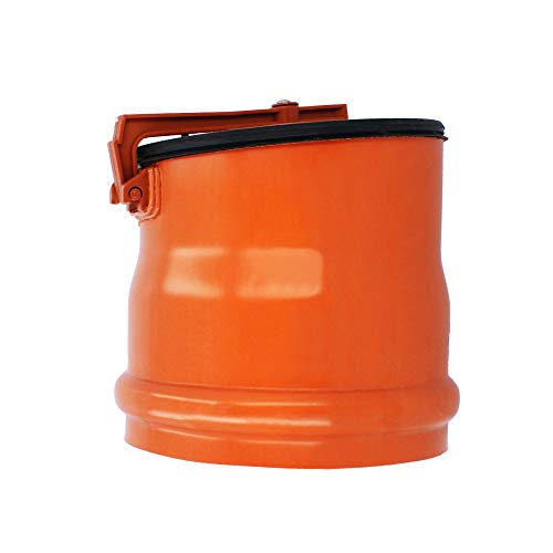 PEŠTAN Froschklappe Rückstauklappe Ø DN 250 mm Orange | Auslaufstück Für HT KG Dränage Rohr Kanal | Abfluss Abwasser PP… – Bild 6