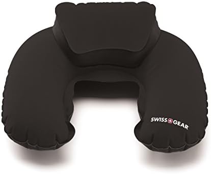 Amazon Com Swiss Gear Luggage Travel Pillow Black