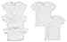 Carter's 5-Pack Side Snap Tee - White- 6 Months