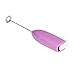 Orangeskycn Stainless Steel Whisks,Orangesky Electric mixer Silicone handle, Milk & Egg Beater Blender, Kitchen Utensils for Blending (Purple)