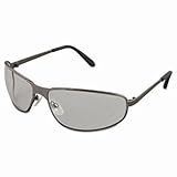 Uvex S2450 Tomcat Safety Eyewear, Gunmetal Frame, Clear Hardcoat Lens by Uvex