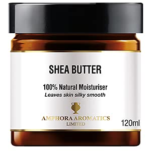 Amphora Aromatics Whipped Shea Butter (Plain) 120ml Single