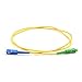 FiberShack - 1M / 3.28ft - SC/APC to SC - Single Mode - Simplex - Fiber Optic Patch Cable