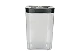 Click Clack Cube 4-1/2-Quart Storage Container with Stainless Steel Lid