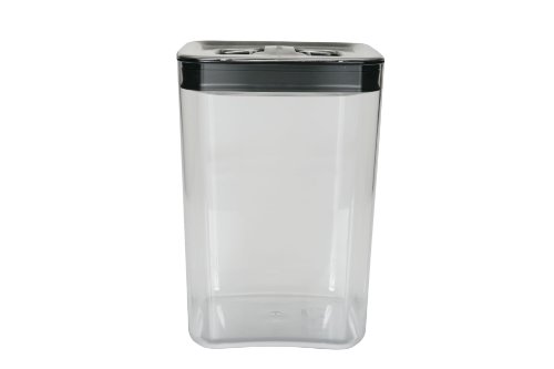 Click Clack Cube 4-1/2-Quart Storage Container with Stainless Steel Lid