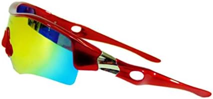WIND RUNNERZ XT6047A Polarized UV400 REVO Coated Sunglasses Unisex Fishing Biking!