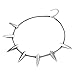CARSINEL Cosplay Black Panther Wakanda King T'Challa Pendant Necklace