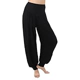 GOGO TEAM Womens Yoga Herem Pants Belly Dance Fitness Workout Pilates Pants