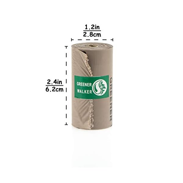 GREENER WALKER Poo Bags for Dog Waste, 540 Poop Bags,Extra Thick Strong 100% Leak Proof Biodegradable Dog Poo Bags…