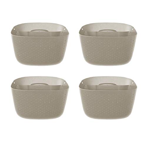 WallyGro Eco Vertical Garden Wall Planter 4 Pack Stone