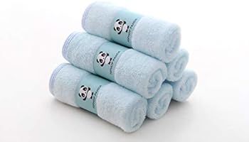 bamboo baby washcloths hypoallergenic 2 layer ultra soft absorbent bamboo towel