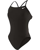 Nike Swim Poly Core Cut Out - Black