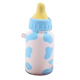 HABAER Cute Soft Milk Bottle Squishy Toys Cell Phone Charms Bag Strap Pendant