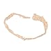 iiniim Baby Boy Girl Soft Stretch Mohair Wrap Photo Props Blanket with Headdress Beige One Size