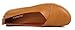 Kunsto Women's Leather Loafer Glove Shoes US Size 8 Camel