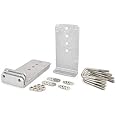 8 10 Aluminum L-Type Boat Trailer Bunk Bracket Kit With Stainless Steel Mounting Hardware For 3x3 Boat Trailer Crossmembers 8 10 Aluminum L-Type Boat Trailer Bunk Bracket Kit With Stainless Steel Mounting Hardware For 3x3 Boat Trailer Crossmembers