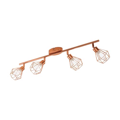 Eglo LED Ceiling Light Zapata, 4-Flame Ceiling lamp