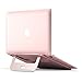 Satechi Lightweight Aluminum Portable Laptop Stand - Compatible with MacBook, MacBook Pro, Microsoft Surface Pro and more (Rose Gold)