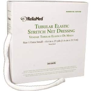 Reliamed Tubular Elastic Net Dressing, Size 1, X-Small, Fingers, Toes and Wrist