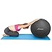 Trideer Yoga Ball Exercise Ball, 5 Sizes Ball Chair, Heavy Duty Swiss Ball for Balance, Stability, Pregnancy and Physical Therapy, Quick Pump Included