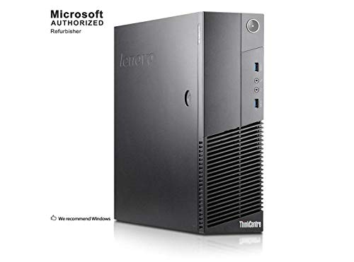 2018 Lenovo ThinkCentre M83 Small Form Business High Performance Desktop Computer PC (Intel Core Pentium G3220 3.0G,8G RAM DDR3,500GB HDD,DVD-ROM,WIFI, Windows 10 Professional)(Renewed)