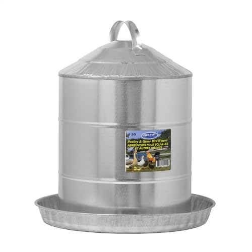 FARM-TUFF Galvanized Poultry Waterer