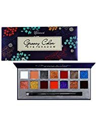 Matte and Glitter Eyeshadow Palette, Niceface 14 Bright Colors Makeup Palette Eye Shadow Pallete With Professional Eyeshadow Brush