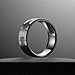 King Will Classic 8mm Comfort Fit Flat Top Brushed Center Tungsten Carbide Ring Grooved Wedding Band(12)